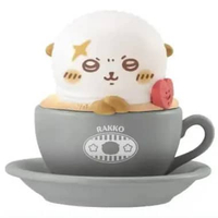 Toys BANDAI Shokugan Chiikawa / Chikawa Latte Art Case Figure, Karakter Rakko