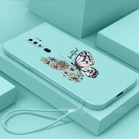 Ốp Điện Thoại, Dành Cho OPPO A9 A5 2020 A31 A8 A9 F11 Pro, Chất Liệu TPU, Thiết Kế Hình Bướm, Cạnh T