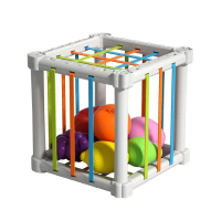 Fruit Rainbow Sesame Toy Shape Color Cognition Hand Movement Training Early Education Enlightenment 