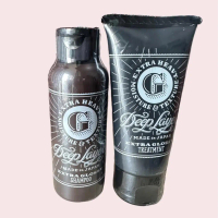 Deep Layer Extra Glossy Shampoo 80 มล และ Treatment 60 กรัม สำหรับผมแห้งเสีย เหมาะสำหรับผมเส้นใหญ่ บ