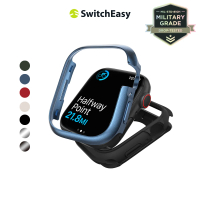 【SwitchEasy 魚骨牌】Apple Watch 8/7 41mm Odyssey 奧德賽金屬手錶保護殼