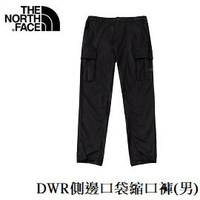 [ THE NORTH FACE ] 男 DWR側邊口袋縮口褲 黑 / NF0A4U94JK3