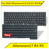 For Dell Alienware13 14 15 R3 R4 Alienware17 R4 R5 Keyboard UK US with backlight New Original for Dell Notebook