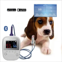 portable vet veterinary pulse oximeter veterinary multi-parameter for pet cat dog