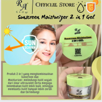 RA GLOW Sunscreen Moisturizer 2 in 1 Gel SPF 50 Semua Jenis Kulit