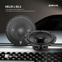 M5r【HELIX L 6X.2】6.5吋同軸喇叭 L6X.2 後門喇叭 德國原廠公司貨 汽車音響喇叭