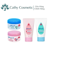 Kem Dưỡng Ẩm Da Sữa và Gạo Baby Cream 50g Johnson's Baby