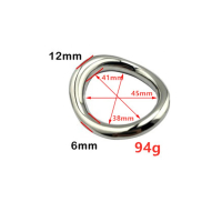 [Snake]Stainless Steel  Lock Ring Heavy Duty Metal Ball Stretcher