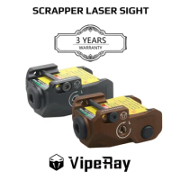 Viperay Scrapper Subcompact Pistol Red/green Laser Sight Tactical Adjustable Laser Light Weight Design for Glock 43 19 G2C