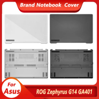 New Original Screen Back Cover For Asus ROG Zephyrus G14 GA401 Laptop LCD Back Cover Bottom Case A D Shell Gray White