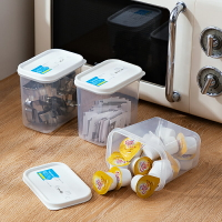 咖啡膠囊收納盒家用糖包奶球收納帶蓋防塵透明盒子