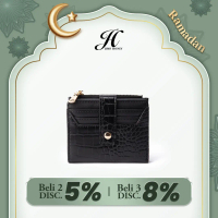 JIMS HONEY Dompet Kecil Wanita Genie Wallet Dompet Kulit Lipat Dompet Kartu Uang women