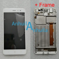 5.0" White + Frame For TP-Link Neffos X1 Lite TP904A Lcd Display With Touch Screen Digitizer Sensor Panel Assembly