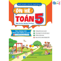 Sách - Ôn Hè Toán Lớp 5 - Dành cho học sinh lớp 5 vào 6 (1 cuốn)