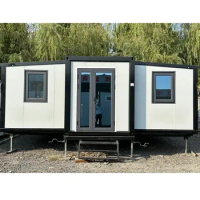Folding 20ft 40ft Modular Container House Movable Expandable Container House 3 Bedroom 40ft