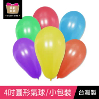 珠友 BI-03040 4吋圓形氣球/浪漫氣球汽球/派對活動佈置-36入