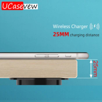 10W Invisible Wireless Charger Long distance 25MM Wireless Charging Base for iPhone 11 12 XS XR X8 Samsung S20 S21 Xiaomi HuaWei
