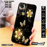 Case For OPPO A76 / A36 / A96 - casing OPPO A76 / A36 / A96 BTRFLY - Case Custom - Case Pro Camera -