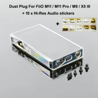 Dust Plug for FiiO M15S M11S M11 Plus LTD M15 M11 Pro for SHANLING M6 Pro M6 for iRiver iBasso MP3 DAP Portable HiFi Player