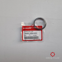 0217_HO. ปะเก็นคอท่อ ปะเก็นปากท่อไอเสีย (A337) HONDA:(18291-KBA-931) LS125 แท้ศูนย์