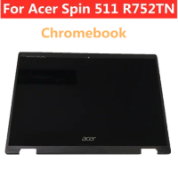 HD LCD Screen Touch Digitizer Assembly With Frame for Acer Chromebook Spin 511 R752TN Series
