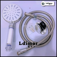 ~ISCO~ SET Shower kamar mandi / Hand Shower putih filter Karet Plastik