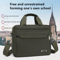 New Men's Business Crossbody Bag Large Capacity Computer Bag Outdoor Fashion Crossbody Bag Casual One Shoulder Messenger Bag