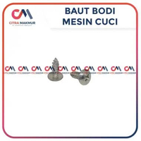 Baut Bodi Mesin Cuci 2 Tabung Body Scew Sekrup Tutup Cover AC Kulkas Baud Sharp