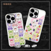 Gummy Hacipupu IMD Case Compatible for iPhone 17 Pro Max 16 Pro Max 15 Pro Max 14 Pro Max 13 Pro Max