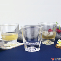 [堯峰陶瓷]富士山造型杯買一送一(2入) | 超級美玻璃杯 | 威士忌杯酒杯 | 牛奶優格杯