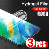 3PCS Soft Hydrogel Film For Samsung Galaxy S21 S20 FE S22 Ultra Plus 5G Water Gel Sansung Screen Protector S 21 22 S21Ultra 5 G