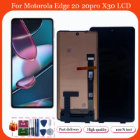 Test For Motorola Edge 20/20 pro LCD Touch Screen Sensor Digiziter Assembly Replace For Motorola Edge X30 Display