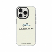 【RHINOSHIELD 犀牛盾】iPhone 14系列 Clear MagSafe兼容 磁吸透明手機殼/鯊魚(I Love Doodle)