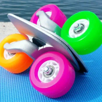 2019 Portable color Drift Board For Freeline Roller Road Driftboard Skates Anti-skid Skate board Skateboard Sports with free bag