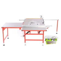 Integrated composite saw, lifting table saw, multifunctional woodworking sliding table saw