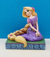 【震撼精品百貨】Disney 迪士尼 Enesco精品雕塑-迪士尼長髮奇緣樂佩公主塑像-祈禱#83257 震撼日式精品百貨