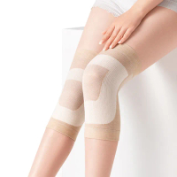 【ZEAMO】日本蠶絲舒適透氣防滑護膝 一雙入/護具/腿套/膝蓋防護