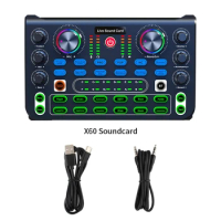 Live Sound Card Mixer Podcast Sound Board Sound Board Mixer A0NB