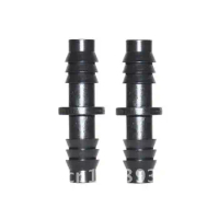Double Barb Water Hose Connectors 3/8" Barbed Straight Connector for Garden Drip Irrigation 8/11mm Hose Tubing Fitting 15 Pcs