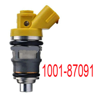 Fuel Injector, 4pcs, 1001 87091, 1000cc, For Toyota Supra JZA70 1JZGTE 1JZ JZA80 2JZGTE 2JZ, Side Fe