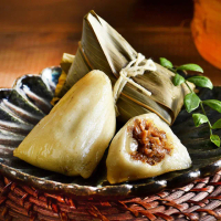 【吉鄉好粽】客家粿粽12包(3顆/包;80g/顆 端午粽/肉粽)