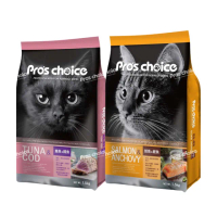 【Pro′s Choice 博士巧思】貓食專業配方 1.5kg*4包組（鮪魚+鱈魚/鮭魚+鯷魚）(貓糧、貓飼料、貓乾糧)