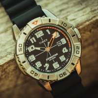 TIMEX 天美時 遠征系列  41毫米軍事風格戶外手錶 (黑 TXTW2V40600)