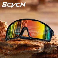 SCVCN Road Women Outdoor Photochromic UV400 Sunglasses Men Sports Bike Cycling Glasses Driving Bicycle Eyewear Hiking Goggles