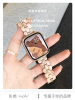 樂雨適用iwatch7錶帶蘋果手錶6代applewatch錶帶細款40/44mm 全館免運