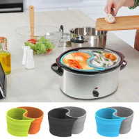 Slow Cooker Liners Dividers Reusable Leakproof Silicone Slow Cookers 6 QT Divider Dishwasher Safe Cooking Liner Supplies Items