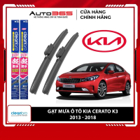 Gạt mưa Cleanbro cho xe ô tô KIA K3 / Cerato lưỡi silicon phủ nano - Auto365 Store