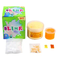 Honey Bear Design Clay Toy DIY Slimes Supplie Fruit Slimes Children Educational Toy Learning Games Slimes Scented Stress Kid Toy