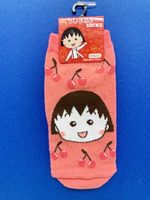 【震撼精品百貨】CHIBI MARUKO CHAN 櫻桃小丸子 小丸子襪子(23 25CM)-小丸子/桃#60291 震撼日式精品百貨