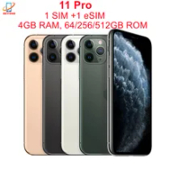 Genuine Original Apple iPhone 11 Pro 5.8" RAM 4GB ROM 64/256/512GB FACE ID A13 Bionic IOS iPhone11 Pro 11pro 4G LTE
